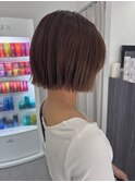切りっぱなし外はねボブ【新村/PLAISIR/草加】