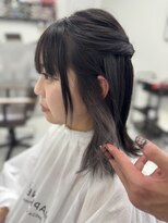 ハピネス 梅田茶屋町店(HAPPINESS)&nbsp;韓国風レイヤーカット顔まわりくびれオルチャン梅田