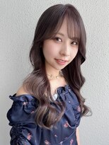 モディッシュバイアルティナ(modish by artina) ラベンダーミルクティー/くすみベージュ/韓国風巻き