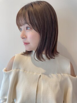 ロンド ブランシュ 錦糸町北口(Lond blanche) 暗めカラー/韓国風巻き/レイヤーカット/髪質改善/縮毛矯正