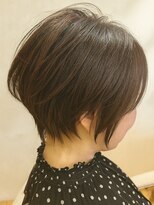 ヘアーデザイン キズナ(HAIR DESIGN Kizuna)&nbsp;全年代対応◯ くびれショート×柔らかブラウン