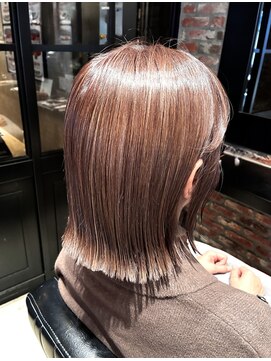 オーガニック アトリエ 大宮(organic+atelier) 透明感髪質改善カラー◎レイヤーミディ×くびれ30代40代小顔