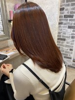 シェイプスヘアデザイン 上三川店(Shape's hair design)&nbsp;上三川オレンジブラウンカラーダブルカラーグレージュハイライト