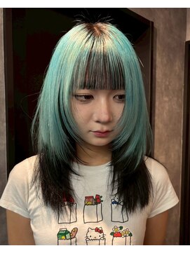 ヌル 表参道本店(Null) アンブレラカラー/ケアブリーチカラー/セクションカラー/ルーツ