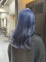 ヴァイス 渋谷店(VAICE)&nbsp;ネイビーブルー/ブルー/ブリーチカラー