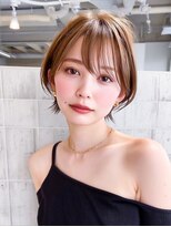 ミー 岡崎(mii)&nbsp;抜け感ショートボブ