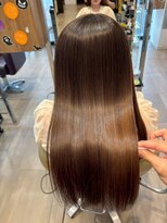 MARLE布施店【髪質改善/カットカラー/縮毛矯正】【2月3日 NEW OPEN(予定)】 髪質改善/ココアベージュ/小顔