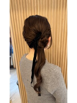 ヘアアレンジメント ボガスティーズ 溝の口店(Hair arrangement Vogusty's) ニンニンヘア／ヘアメイク／韓国ヘア/推し活/パーティー