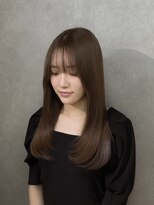 エクファ ヘア シェリル 草津 南草津店(ex-fa hair cherir)&nbsp;着物ヘア/大人ガーリー/ダークアッシュ/似合わせカット/南草津