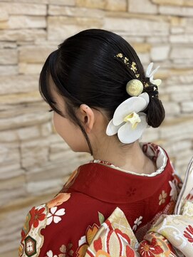 アロマ ヘアー ルーム 新宿店(AROMA hair room) 卒業式/入学式/和装/袴/着付け/花冠/ヘアセット/まとめ髪/10代