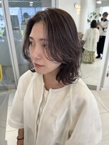 ステラ ヘア デザイン サロン(STELLA hair design salon) 大人のウルフレイヤー アッシュベージュ 担当「杉若」