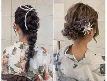 オックスフォード(OXFORD)の写真/夏祭りやイベントでヘアセットと着付けで可愛くお出かけ！