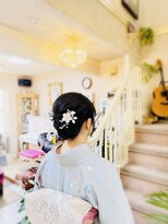 美容室 ティンカーベル&nbsp;着物ヘア