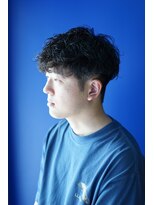 ボブ 小松(BOB)&nbsp;10代20代メンズカット刈り上げマッシュ波巻きパーマ