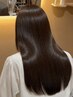 【艶とまとまりを叶える】美髪縮毛矯正+髪質改善トリートメント+カット