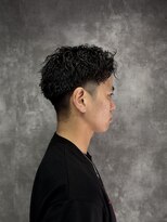 スピン 本八幡(SPIN)&nbsp;MEN’S HAIR/サーフカール/刈り上げセンターパート/本八幡