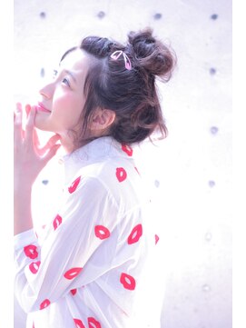 カシュカシュ(cache cache) cache cache★ポニーテールのラフアレンジ