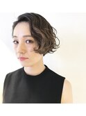 ショートボブウェーブ
