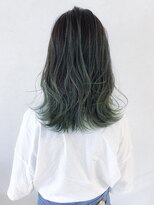 リアン(Lien)&nbsp;バレイヤージュ×モスグリーン／熊田佳奈子