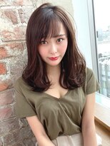 ミラリー 横浜(Mirareee)&nbsp;20代30代40代◎小顔ネイビーカラーボブディくびれセミディ横浜