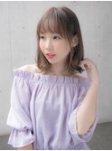 外ハネミディ