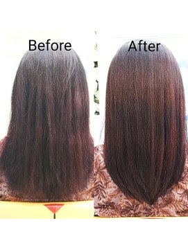 テイルウインド(Tailwind) 髪質改善ストレートトリートメント＆縮毛矯正/ダークアッシュ