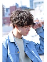 ノラ シブヤ(NORA)&nbsp;【嶋津】シティーボーイ風無造作パーマ