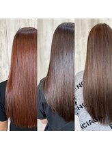 【髪質改善ミネコラトリートメント】まずは3回継続して施術していただくのがオススメです☆