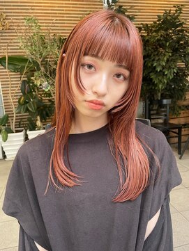 デイジー(Daisy) 天神 大名 オレンジ 似合わせカット