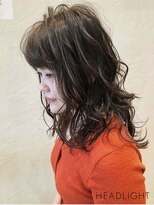 ソーエン ヘアー エイト 札幌駅前店(soen hair eight by HEADLIGHT) カーキアッシュ×大人カール_851L1473