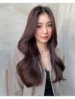 20代30代/サラツヤロング/くびれヘア/くびれロング