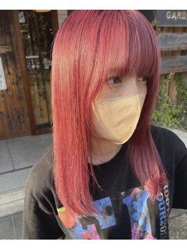 へアサロンアンドカフェガーデン(hair salon&cafe GARDEN) ダブルカラー/ケアブリーチ/ピンクカラー