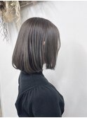 【グレージュ】×【ダークトーン】