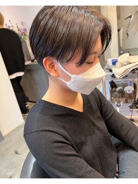 ドルセプラタ(Dulce plata) 大人可愛いベリーショート×アッシュ×マスキュリンショート