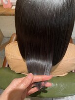 ムーン(moon)&nbsp;3月#ショコラアッシュ#ヘルシースタイル#縮毛矯正・ストレート