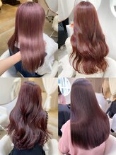 【暖色系カラー】周りと少し差をつけたい、オシャレ＋艶感が欲しい女性の方に♪ ［韓国/髪質改善/表参道］