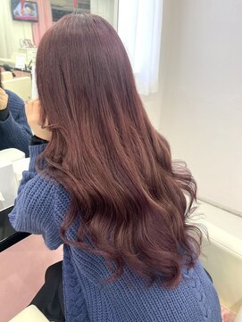 シーズン 大阪(SEASON) 【エクステ】韓国ヘア/チェリーピンク