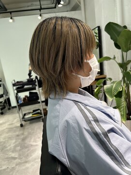 スミ(sumi) ウルフカット/長崎ウルフカット/ウルフヘア/20代30代40代◎岩田