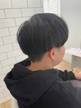 ルシードスタイル グローバルディー 稲毛店(LUCIDO STYLE GLOBAL.D) 暗髪マッシュショート【稲毛】