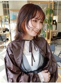 レイヤー×オレンジカラー