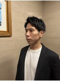 アップバング　田町　理容室　顔剃り　床屋　ツーブロック