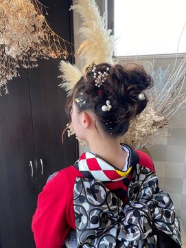 ヘアー ブブース(HAIR BO BOOSE) 成人式ヘア