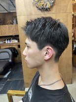 ヘアメイク コモレビ(hairmake komorebi) 【菅原淳之介】爽やかメンズベリーショート