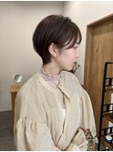 ショート×耳掛け