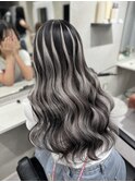 海外風ハイライトエクステ/担当:【ギャル仙人】RENTA