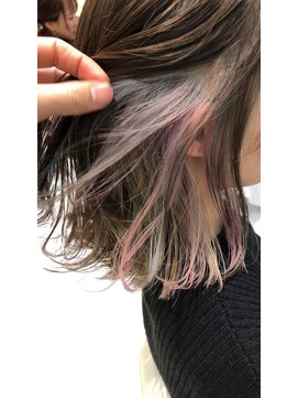アントワープヘアー 知多半田駅前店(Antwerp hair) インナーペールユニコーンカラー