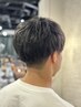 【メンズにおすすめ♪】カット＋眉毛カット＋スカルパンチ　8,800円→6,600円