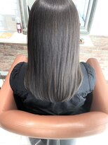 ルノン フィージュ(LUNON fieju)&nbsp;カーキグレージュ/髪質補修カラー/ロングヘア