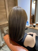 リジェール 鶴舞店&nbsp;セミロング×オリーブベージュ