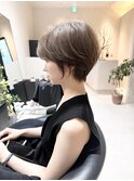 くびれショート/ベージュ/似合わせ【岡村大介】